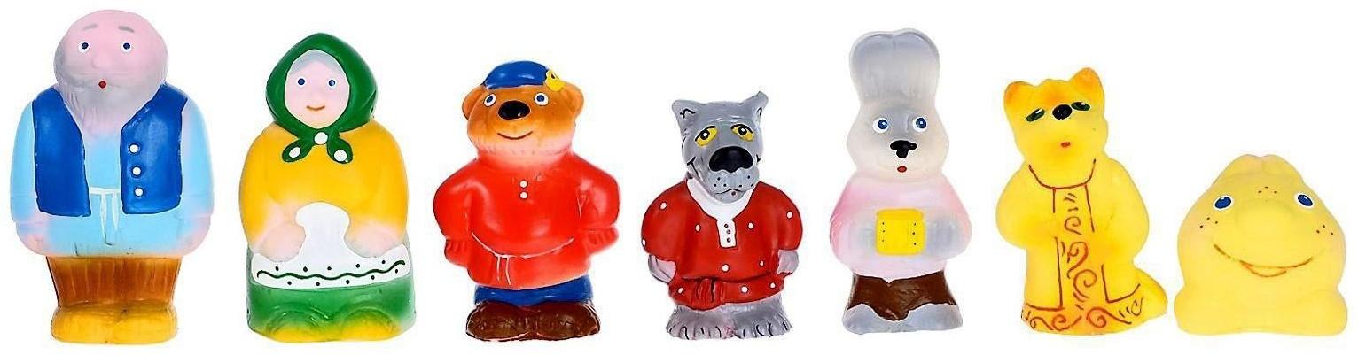 Набор резиновых игрушек «Колобок»