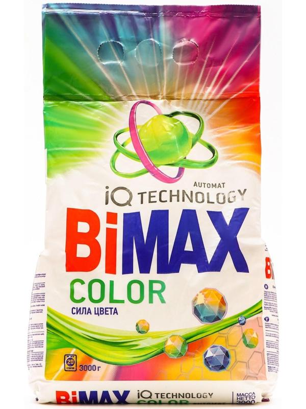 Стиральный порошок BiMax Color, автомат, 3 кг