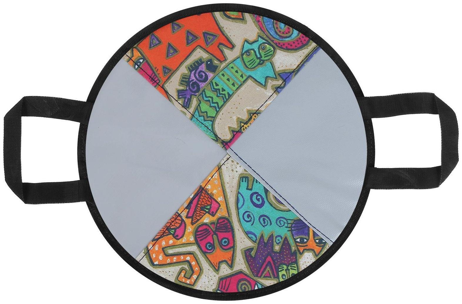 Ледянка круглая мягкая, d=40 см, цвета МИКС