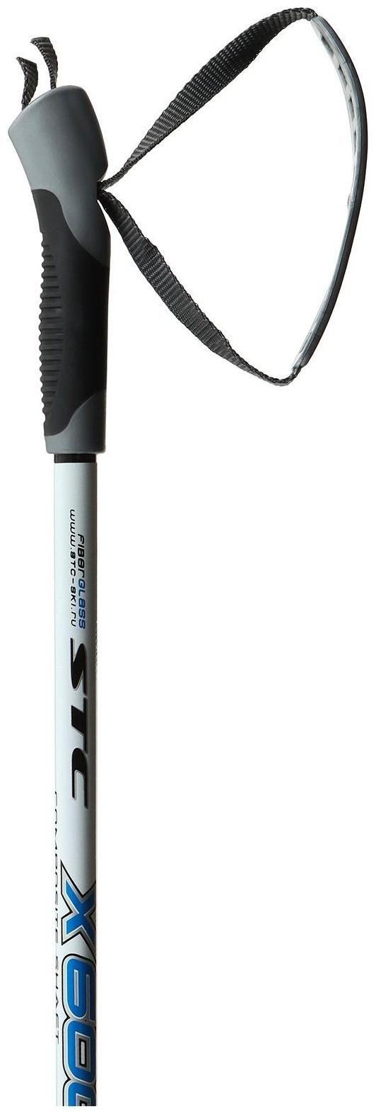 Комплект лыжный: пластиковые лыжи 180 см без насечек, стеклопластиковые палки 140 см, крепления NNN «БРЕНД ЦСТ», цвета микс