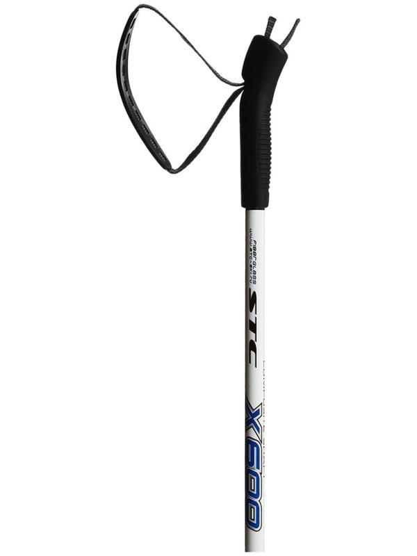 Комплект лыжный: пластиковые лыжи 195 см с насечкой, стеклопластиковые палки 155 см, крепления SNS «БРЕНД ЦСТ Step», цвета микс