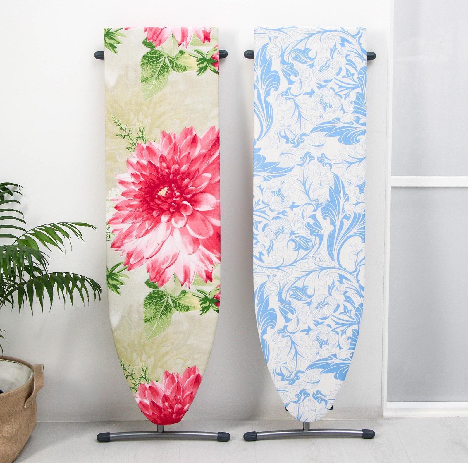 Доска гладильная Nika «Лина. Эконом», 106,5×29 см, два положения высоты 70,80 см, рисунок МИКС