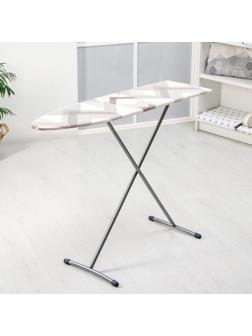 Доска гладильная Nika «Лина. Эконом», 106,5×29 см, два положения высоты 70,80 см, рисунок МИКС