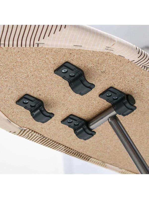 Доска гладильная Nika «Лина. Эконом», 106,5×29 см, два положения высоты 70,80 см, рисунок МИКС