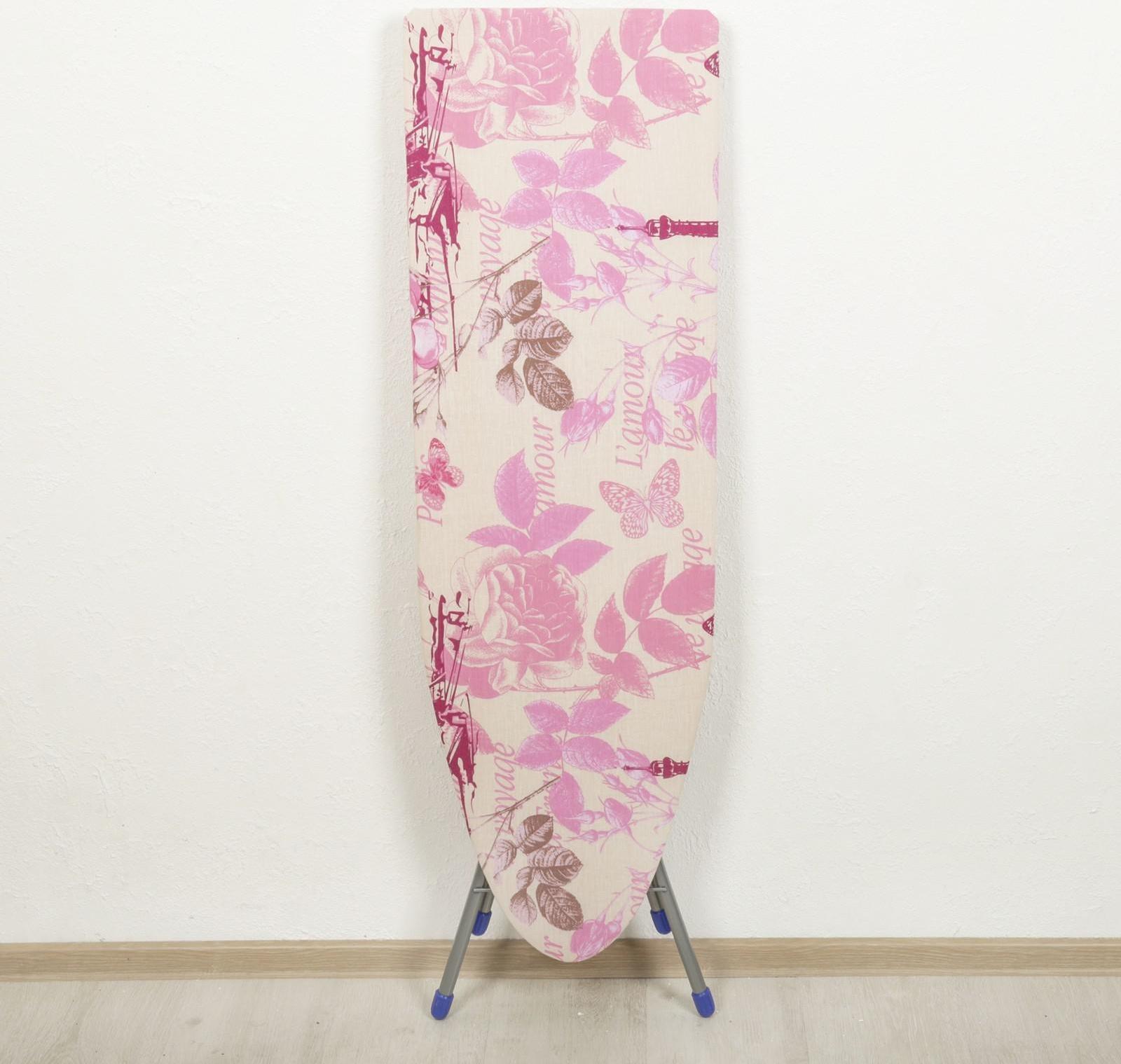 Доска гладильная Nika «Белль-Юниор 1», 112×34,5 см, два положения высоты 70, 80 см, МИКС