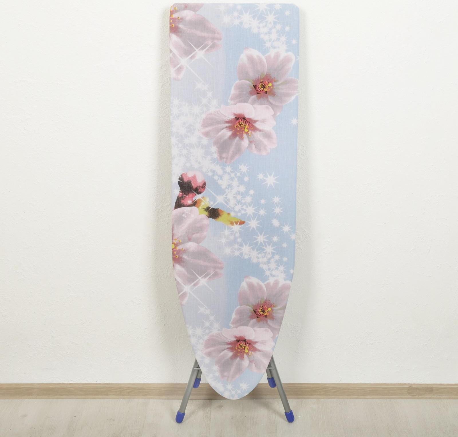 Доска гладильная Nika «Белль-Юниор 1», 112×34,5 см, два положения высоты 70, 80 см, МИКС