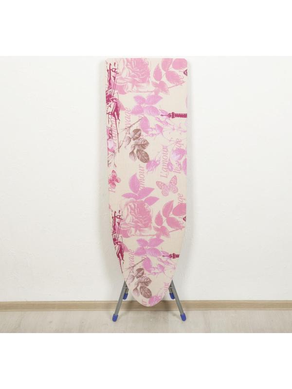 Доска гладильная Nika «Белль-Юниор 1», 112×34,5 см, два положения высоты 70, 80 см, МИКС