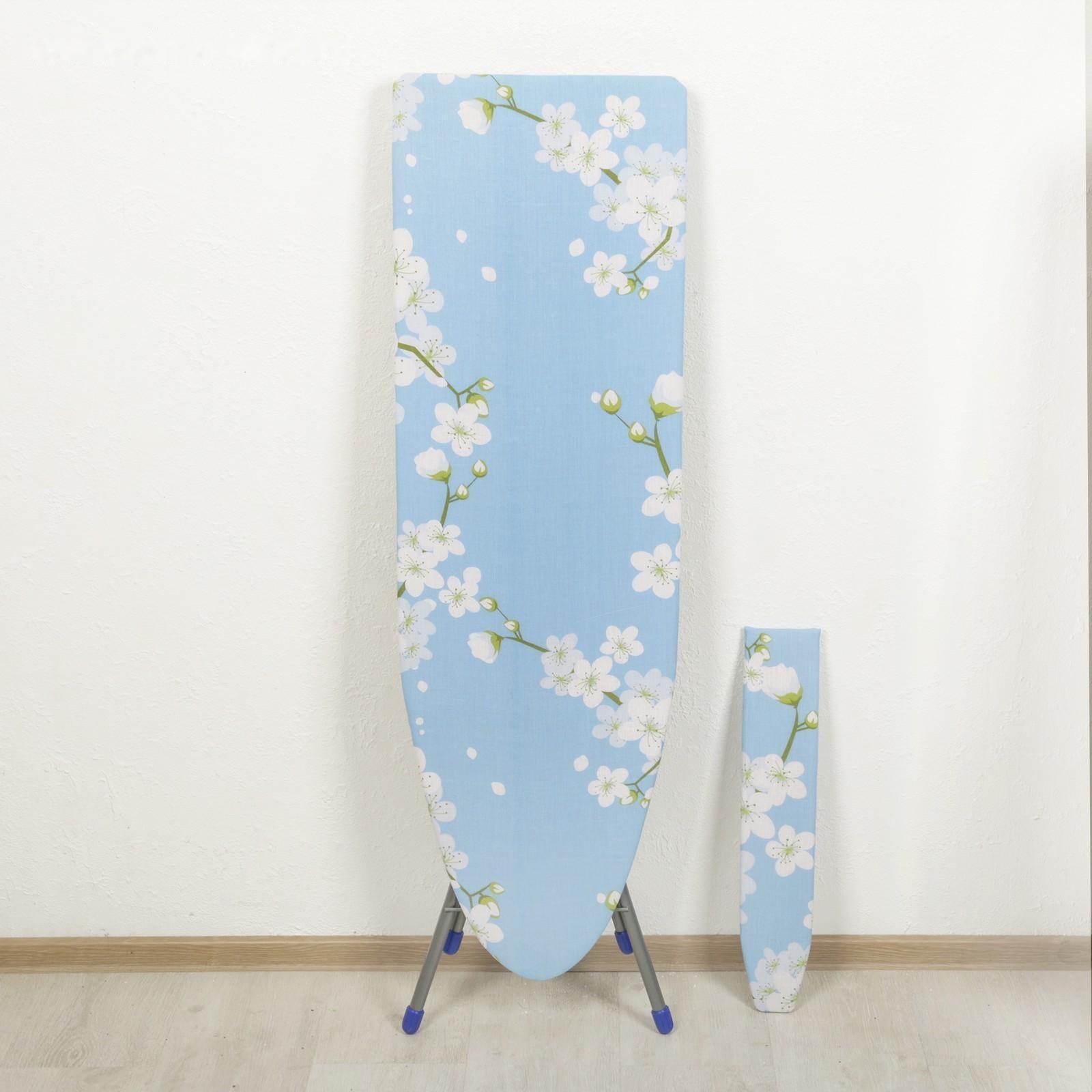 Доска гладильная Nika «Белль-Юниор 3», 112×34,5 см, два положения высоты 70, 80 см, МИКС