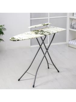 Доска гладильная Nika «Белль-Юниор 3», 112×34,5 см, два положения высоты 70, 80 см, МИКС