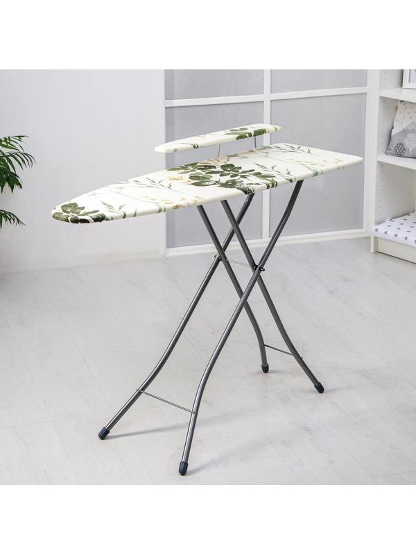 Доска гладильная Nika «Белль-Юниор 3», 112×34,5 см, два положения высоты 70, 80 см, МИКС