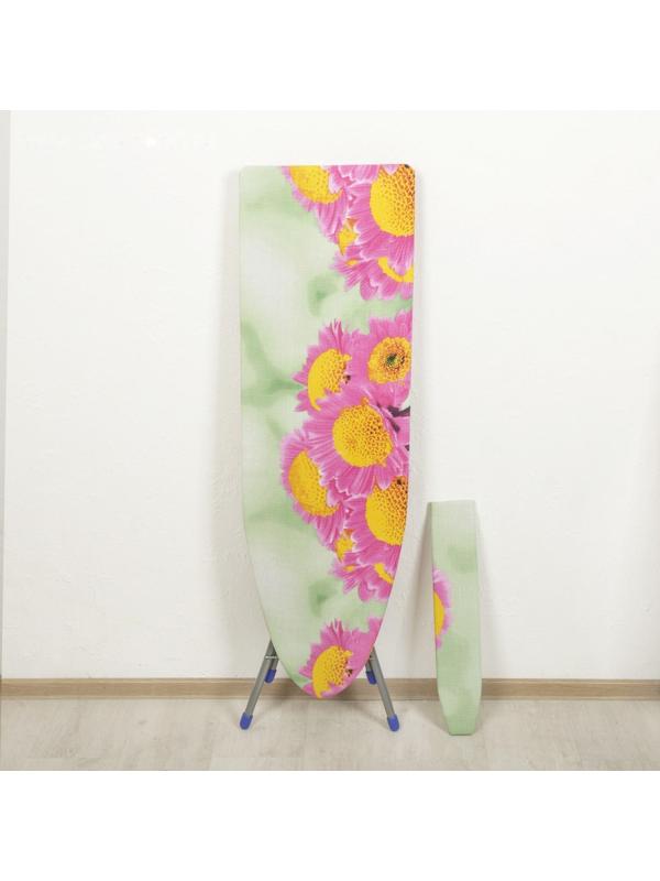 Доска гладильная Nika «Белль-Юниор 3», 112×34,5 см, два положения высоты 70, 80 см, МИКС