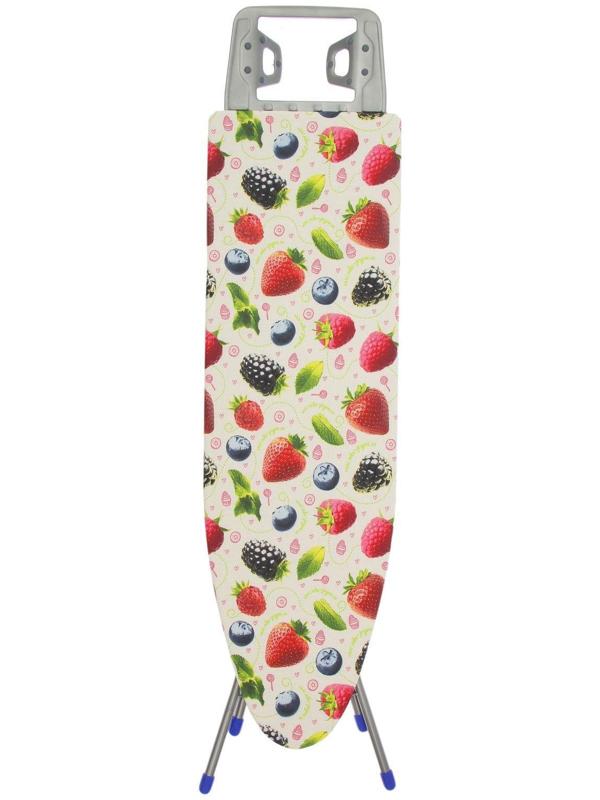 Доска гладильная Nika «Белль Классик 1», 112×34,5 см, два положения высоты 70, 80 см, европодставка, рисунок МИКС