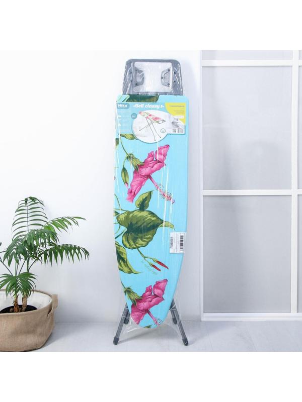 Доска гладильная Nika «Белль Классик 1», 112×34,5 см, два положения высоты 70, 80 см, европодставка, рисунок МИКС