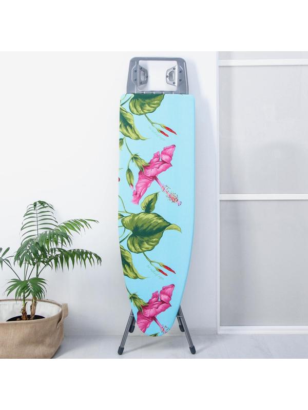 Доска гладильная Nika «Белль Классик 1», 112×34,5 см, два положения высоты 70, 80 см, европодставка, рисунок МИКС