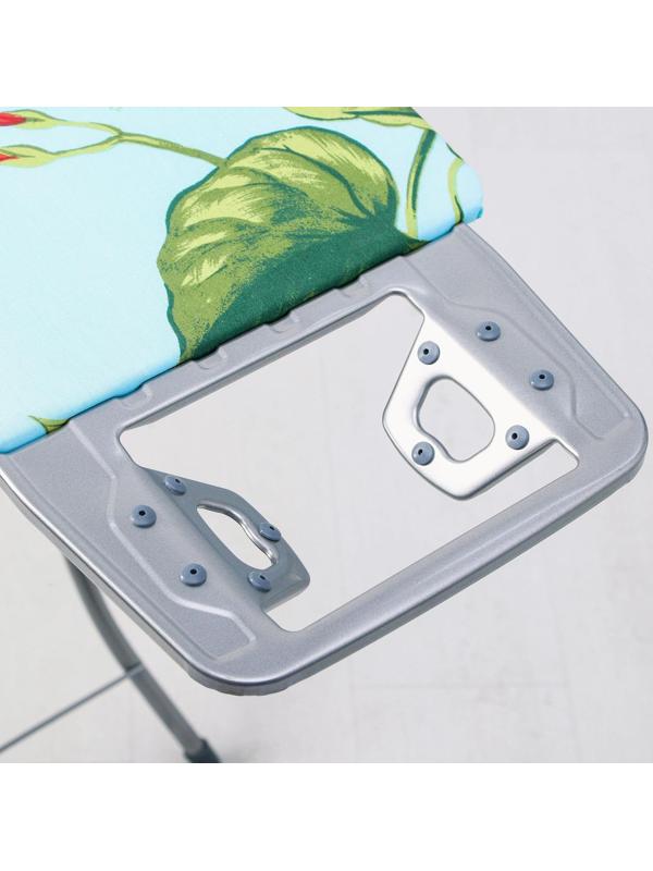 Доска гладильная Nika «Белль Классик 1», 112×34,5 см, два положения высоты 70, 80 см, европодставка, рисунок МИКС