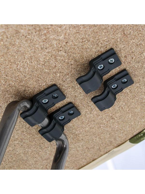 Доска гладильная Nika «Белль Классик 2», 112×34,5 см, два положения высоты 70, 80 см, европодставка, МИКС