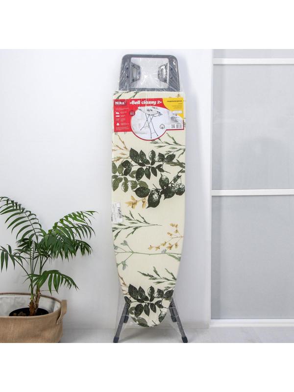 Доска гладильная Nika «Белль Классик 2», 112×34,5 см, два положения высоты 70, 80 см, европодставка, МИКС