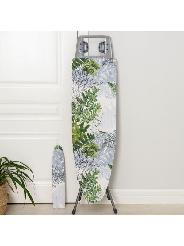 Доска гладильная Nika «Белль Классик 2», 112×34,5 см, два положения высоты 70, 80 см, европодставка, МИКС