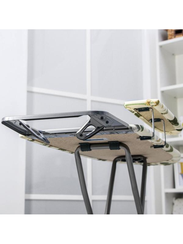 Доска гладильная Nika «Белль Классик 2», 112×34,5 см, два положения высоты 70, 80 см, европодставка, МИКС