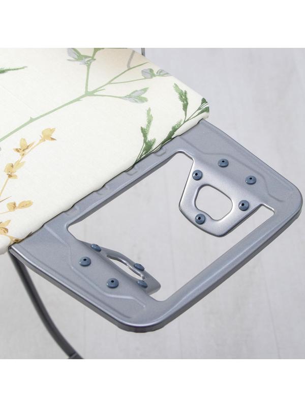 Доска гладильная Nika «Белль Классик 2», 112×34,5 см, два положения высоты 70, 80 см, европодставка, МИКС