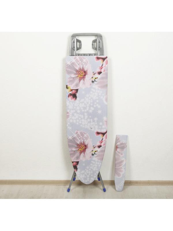 Доска гладильная Nika «Белль Классик 2», 112×34,5 см, два положения высоты 70, 80 см, европодставка, МИКС