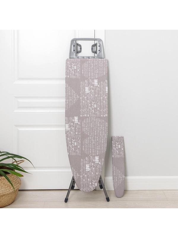 Доска гладильная Nika «Белль Классик 3», 112×34,5 см, два положения высоты 70, 80 см, европодставка МИКС