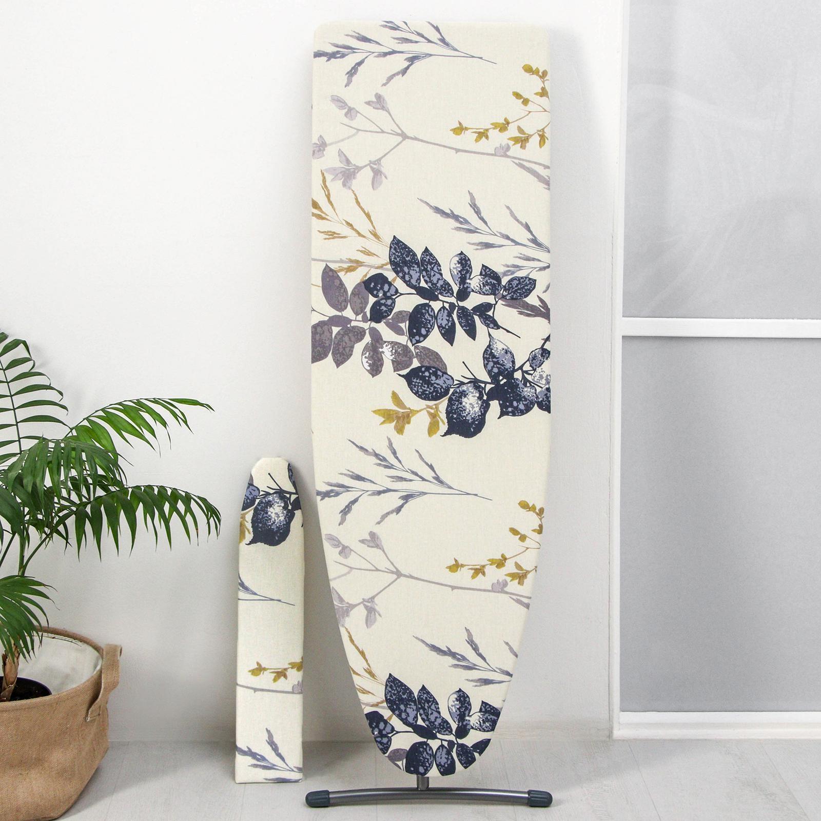 Доска гладильная Nika «Лина 1», 112×34,5 см, два положения высоты 70,80 см, МИКС