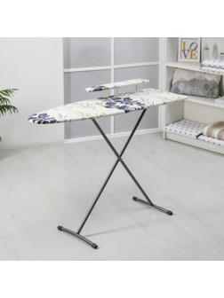 Доска гладильная Nika «Лина 1», 112×34,5 см, два положения высоты 70,80 см, МИКС