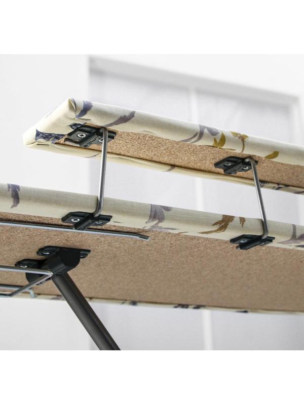 Доска гладильная Nika «Лина 1», 112×34,5 см, два положения высоты 70,80 см, МИКС