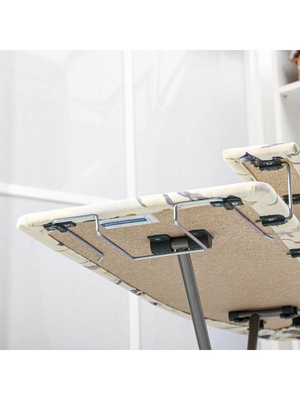 Доска гладильная Nika «Лина 1», 112×34,5 см, два положения высоты 70,80 см, МИКС