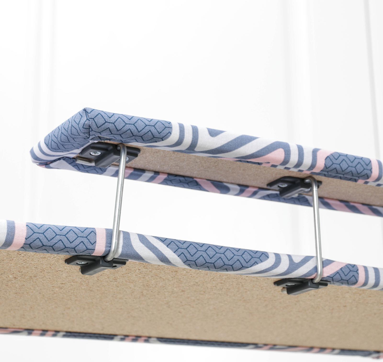 Доска гладильная Nika «Лина 2», 112×29 см, два положения высоты 70, 80 см, цвет МИКС