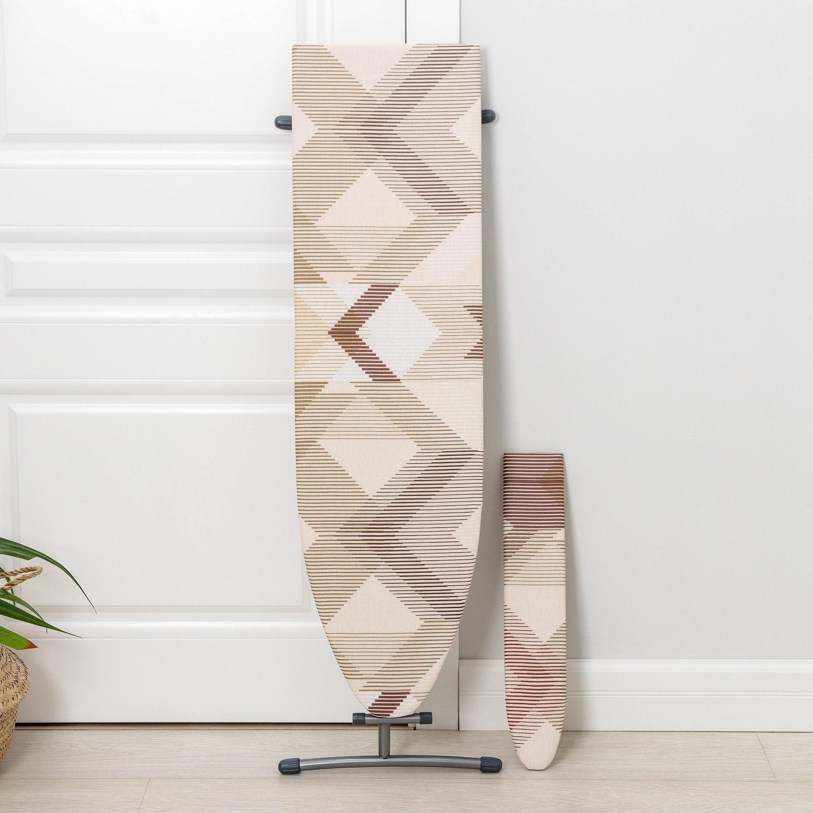 Доска гладильная Nika «Лина 2», 112×29 см, два положения высоты 70, 80 см, цвет МИКС