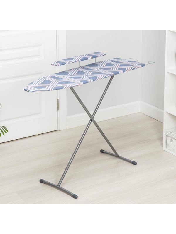 Доска гладильная Nika «Лина 2», 112×29 см, два положения высоты 70, 80 см, цвет МИКС