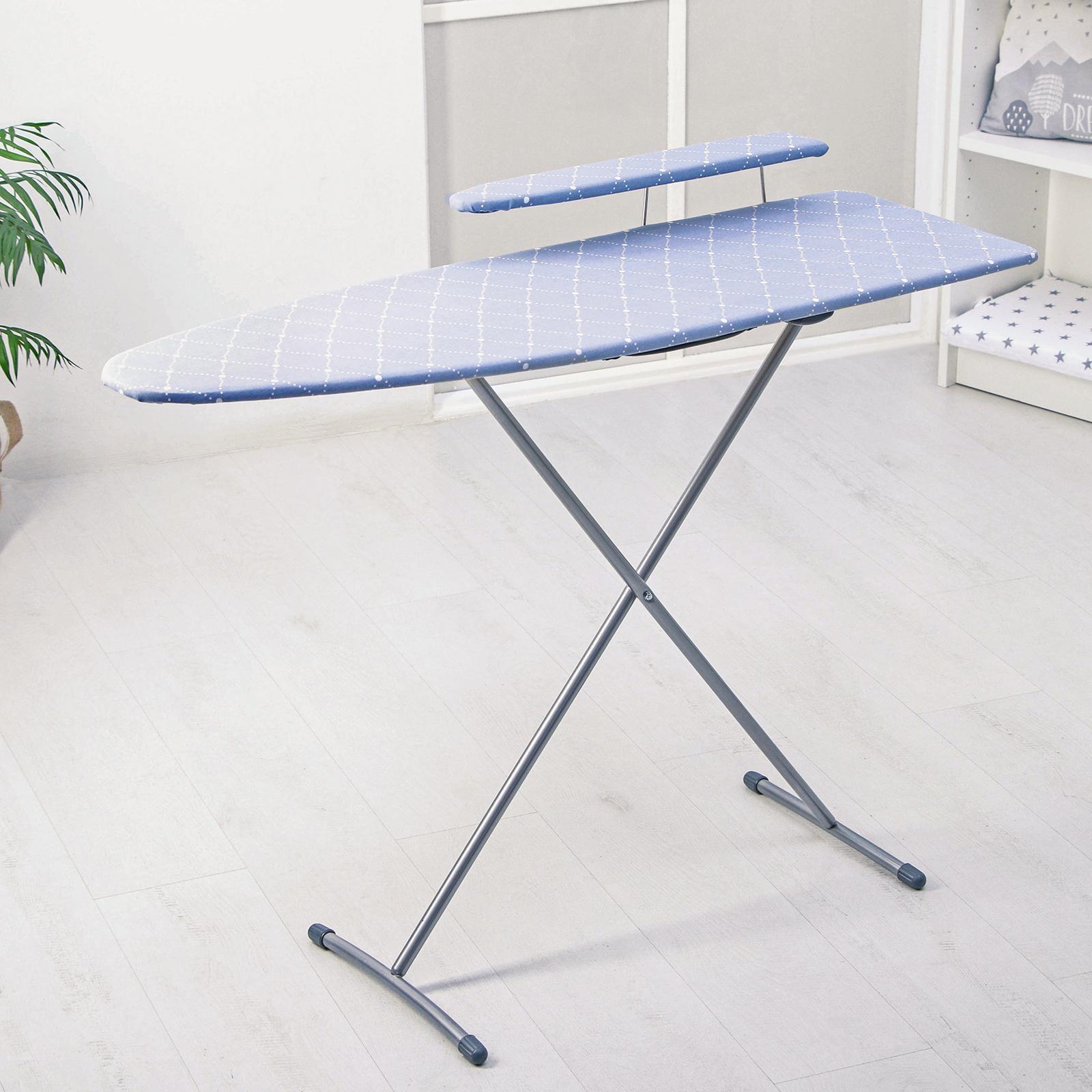 Доска гладильная Nika «Лина 4», 112×34,5 см, два положения высоты 70, 80 см, рисунок МИКС