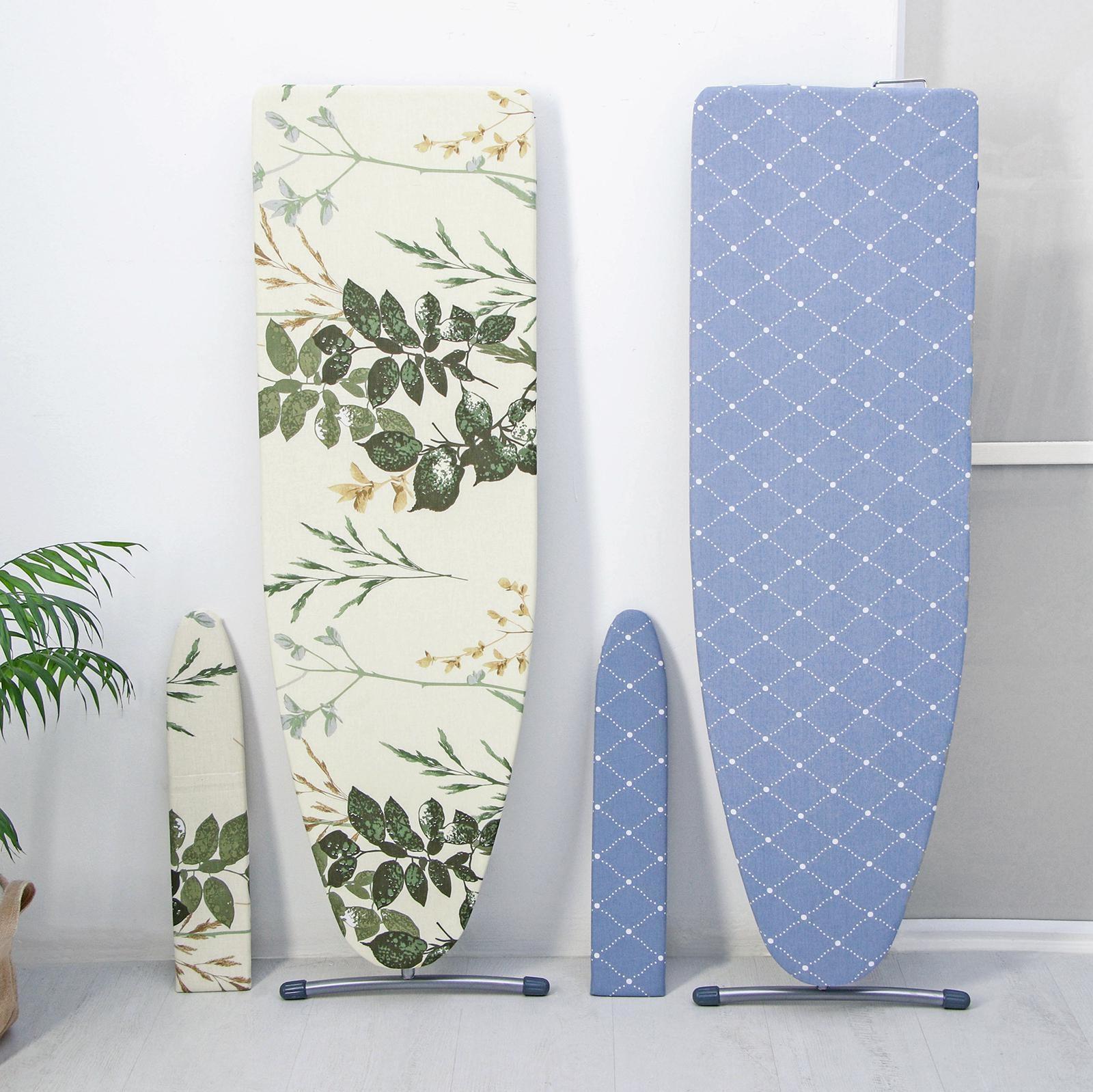 Доска гладильная Nika «Лина 4», 112×34,5 см, два положения высоты 70, 80 см, рисунок МИКС