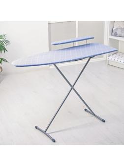 Доска гладильная Nika «Лина 4», 112×34,5 см, два положения высоты 70, 80 см, рисунок МИКС