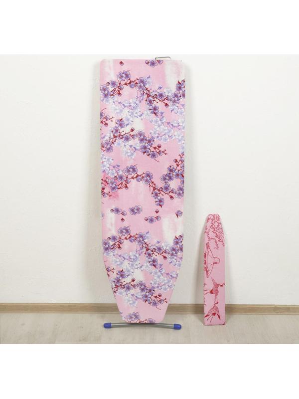 Доска гладильная Nika «Лина 4», 112×34,5 см, два положения высоты 70, 80 см, рисунок МИКС