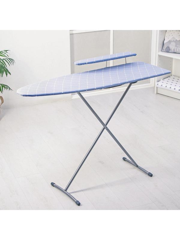 Доска гладильная Nika «Лина 4», 112×34,5 см, два положения высоты 70, 80 см, рисунок МИКС