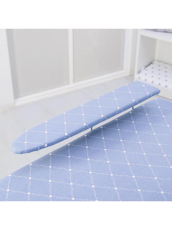 Доска гладильная Nika «Лина 4», 112×34,5 см, два положения высоты 70, 80 см, рисунок МИКС