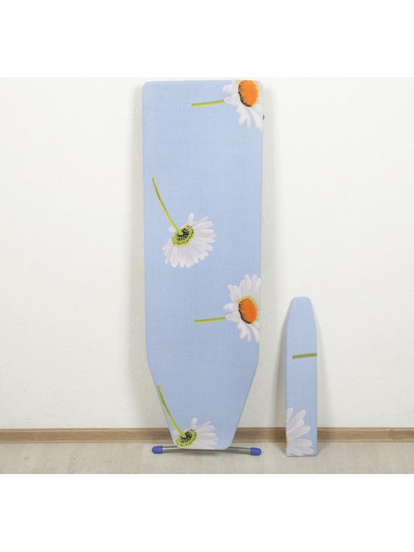 Доска гладильная Nika «Лина 4», 112×34,5 см, два положения высоты 70, 80 см, рисунок МИКС