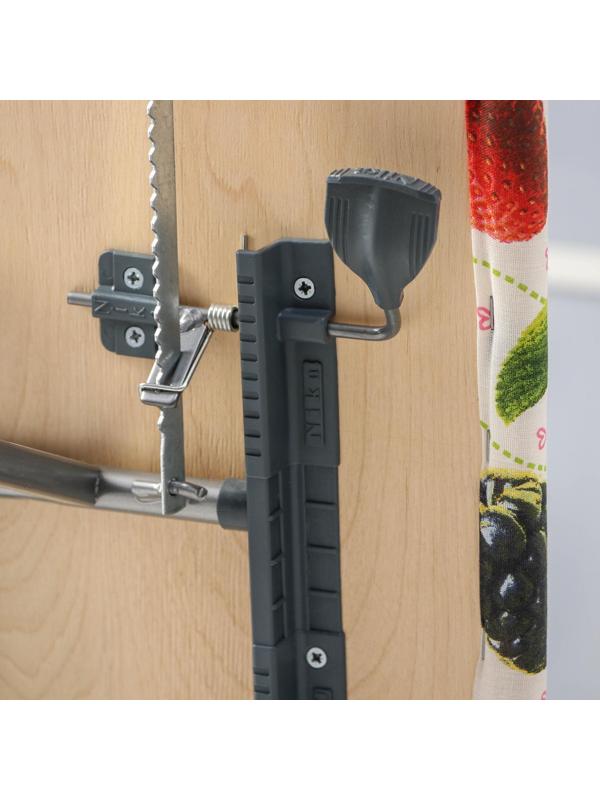 Доска гладильная Nika «Ника 1+», 122,5×34,5 см, регулируемая высота до 80 см, рисунок МИКС