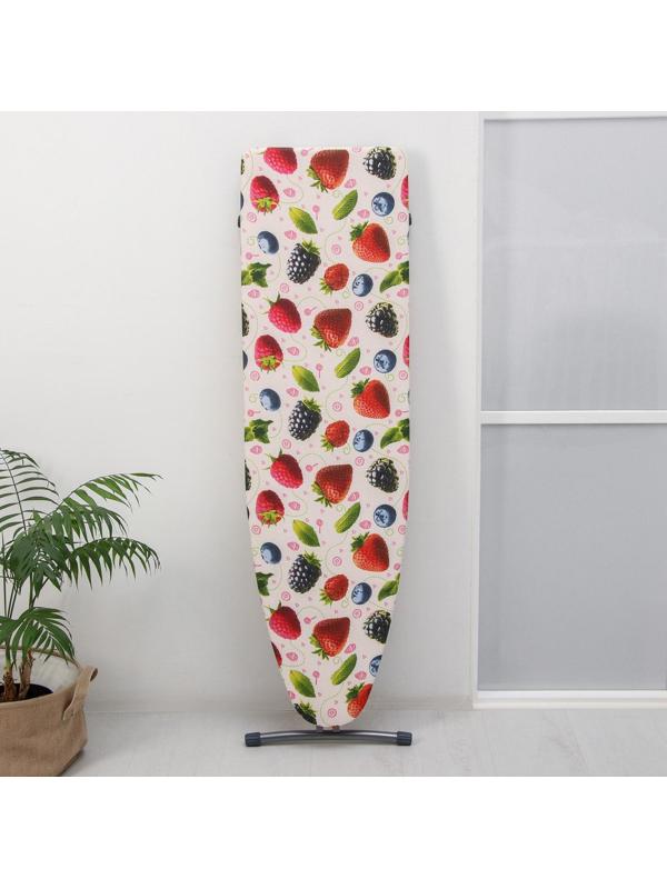 Доска гладильная Nika «Ника 1+», 122,5×34,5 см, регулируемая высота до 80 см, рисунок МИКС