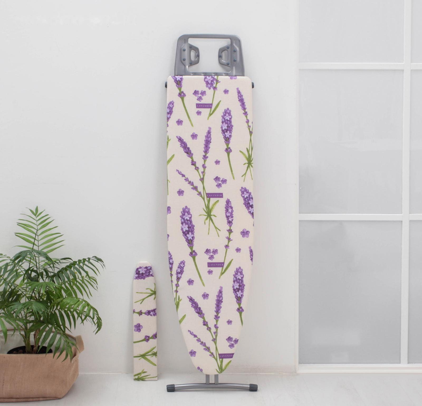 Доска гладильная Nika «Ника 3», 122,5×34,5 см, два положения высоты 70,85 см, цвет микс