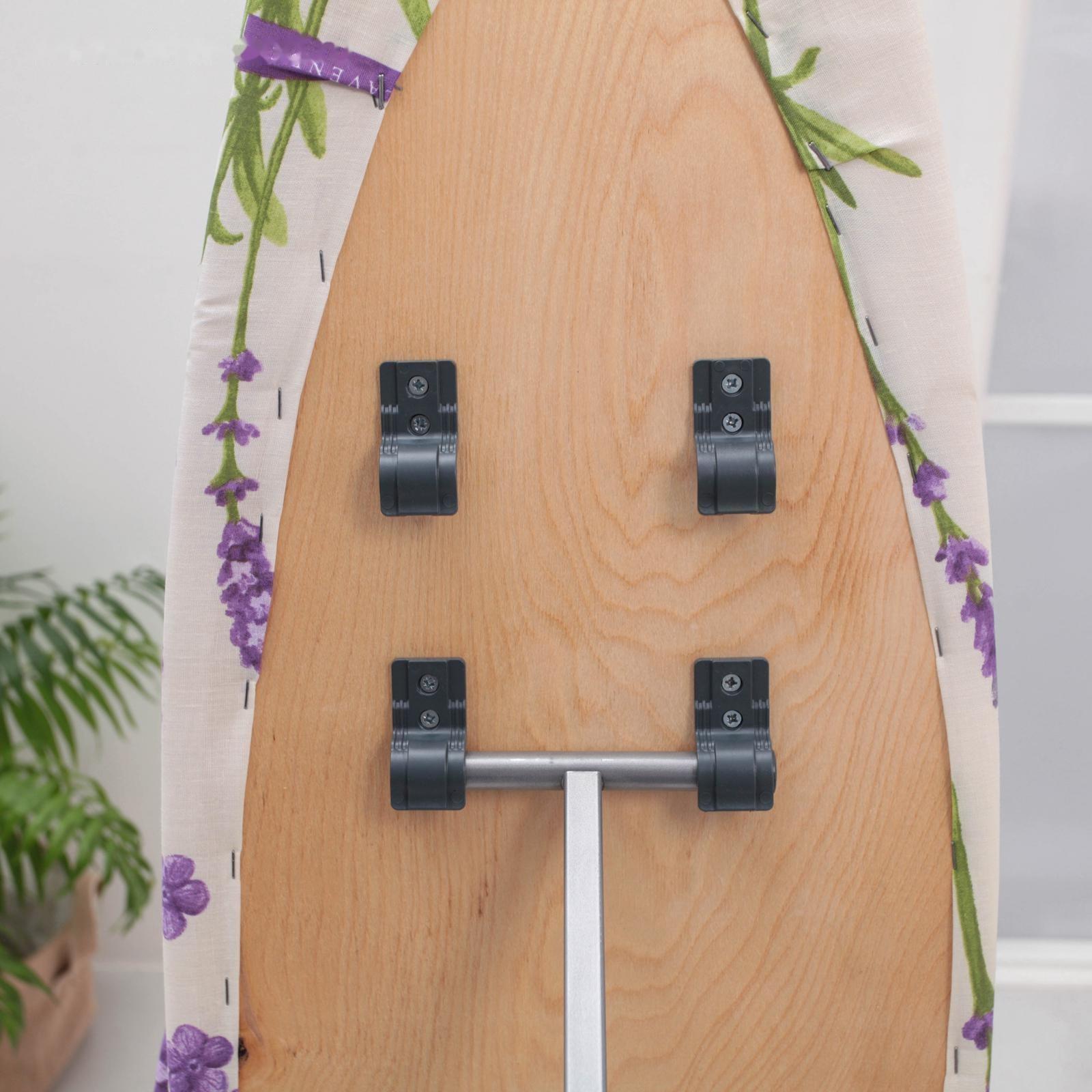 Доска гладильная Nika «Ника 3», 122,5×34,5 см, два положения высоты 70,85 см, цвет микс