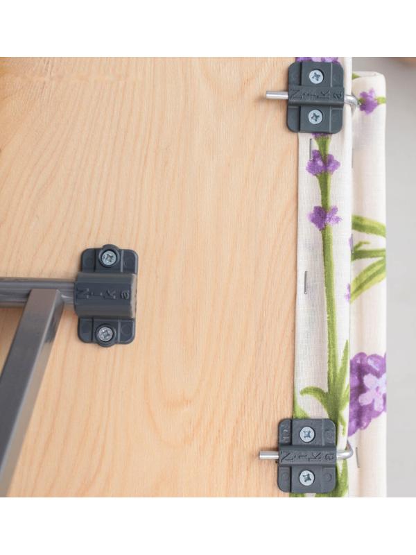 Доска гладильная Nika «Ника 3», 122,5×34,5 см, два положения высоты 70,85 см, цвет микс