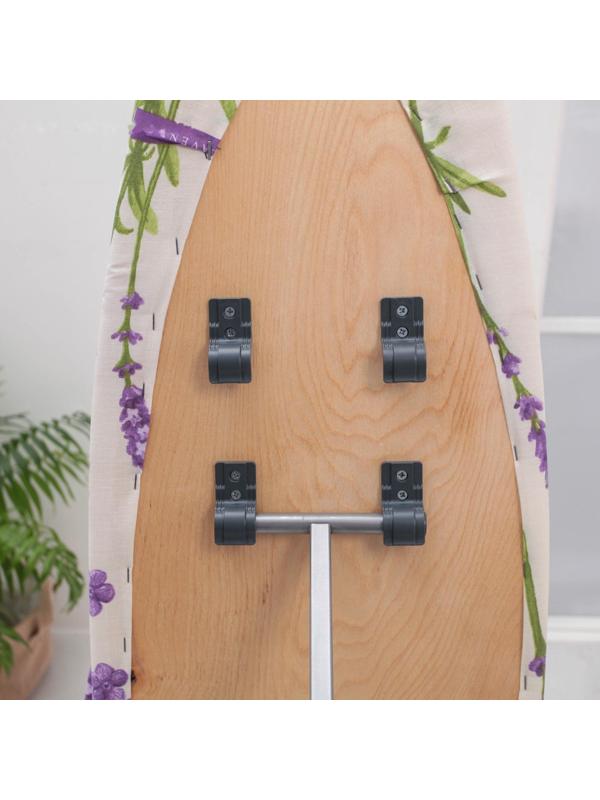 Доска гладильная Nika «Ника 3», 122,5×34,5 см, два положения высоты 70,85 см, цвет микс