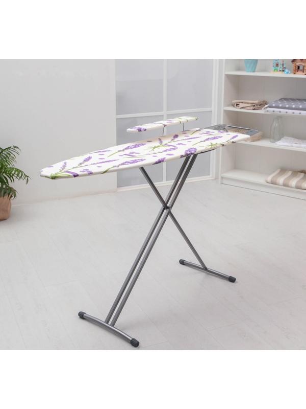 Доска гладильная Nika «Ника 3», 122,5×34,5 см, два положения высоты 70,85 см, цвет микс