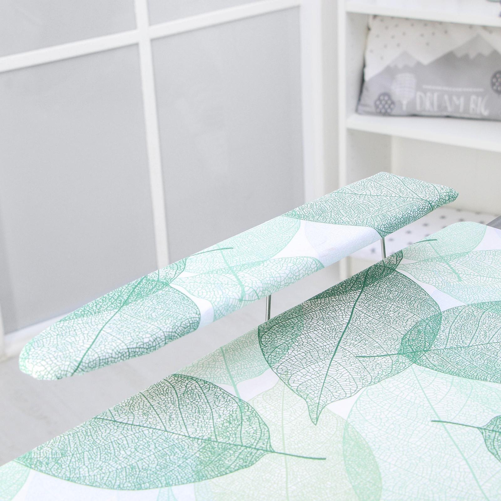 Доска гладильная Nika «Ника 3+», 122×35 см, два положения высоты 70,85 см, рисунок МИКС