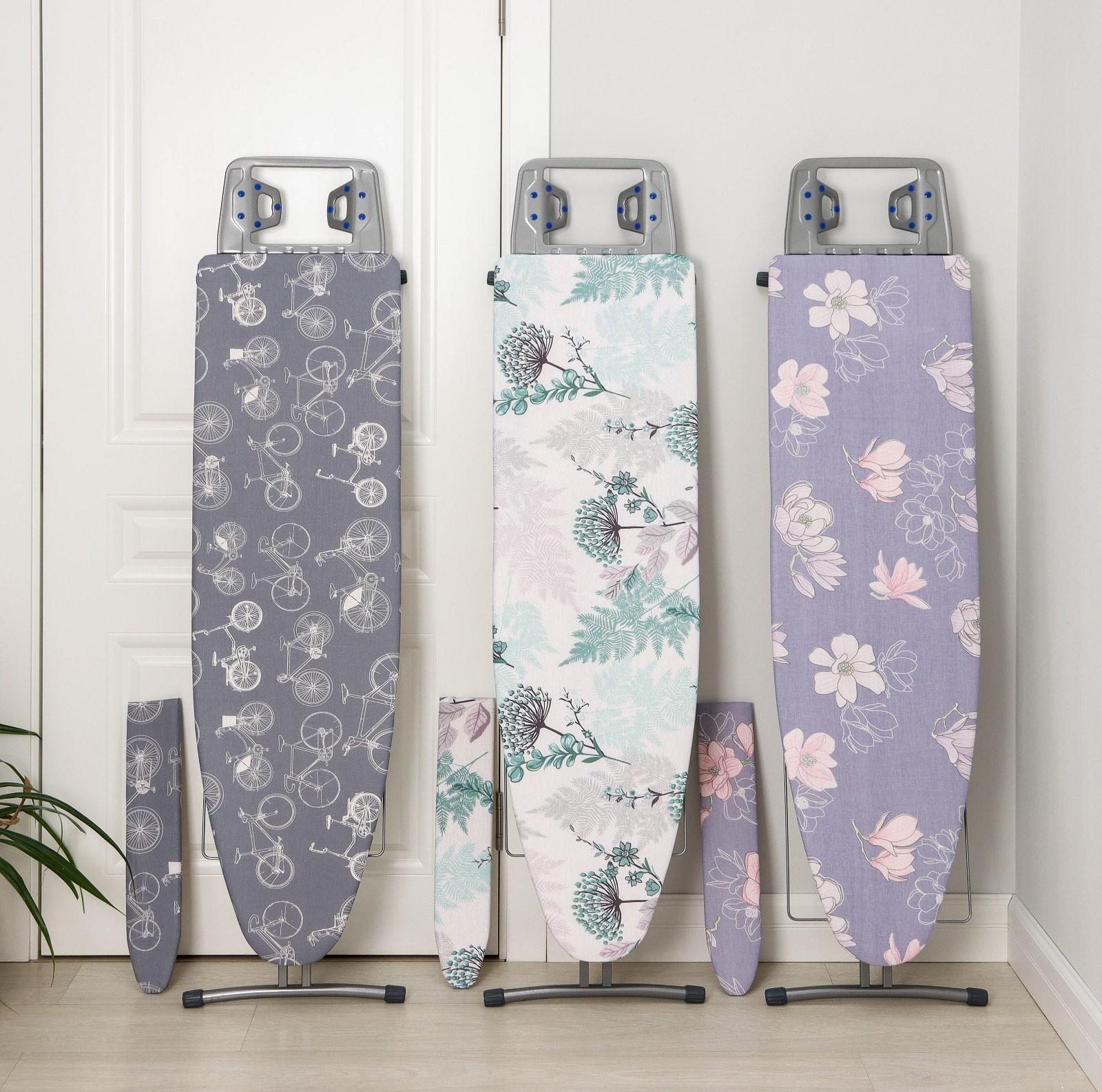 Доска гладильная Nika «Ника 3+», 122×35 см, два положения высоты 70,85 см, рисунок МИКС