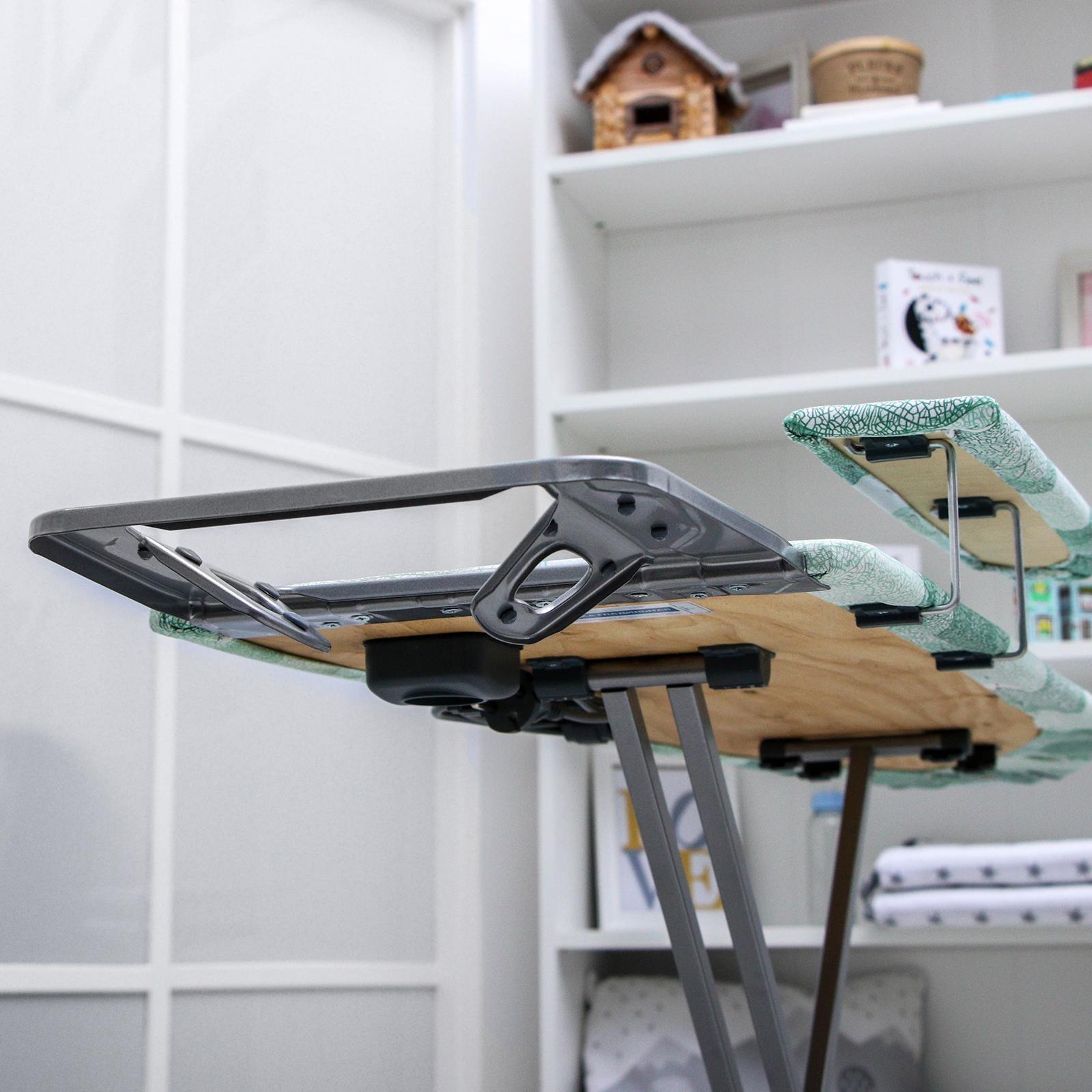 Доска гладильная Nika «Ника 3+», 122×35 см, два положения высоты 70,85 см, рисунок МИКС